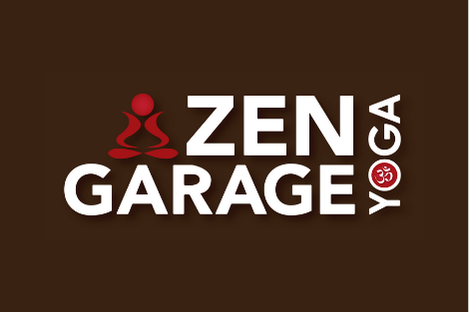 zen yoga garage logo