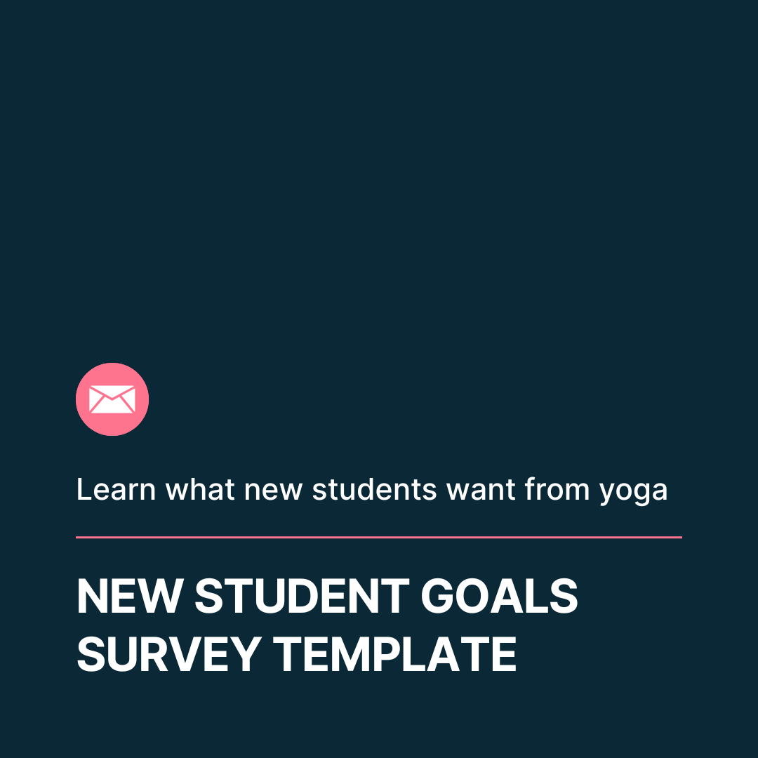 New Student Goals Form Image